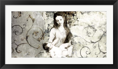 Framed Madonna and Child (after Van Dyck) Print