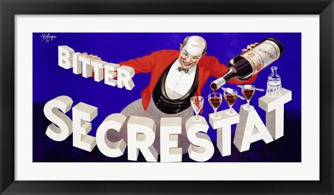Framed Bitter Secrestat, 1935 Print