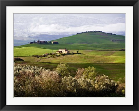 Framed Tuscan Countryside Print