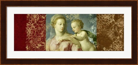 Framed Holy Virgin (after Bronzino) Print