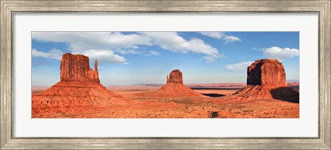 Framed View to the Monument Valley, Arizona Print