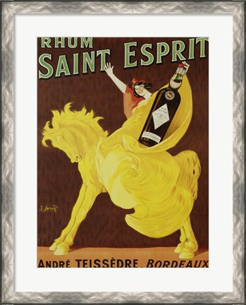 Framed Rhum Saint Esprit, 1919 Print