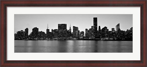 Framed Midtown Manhattan Skyline, NYC 1 Print