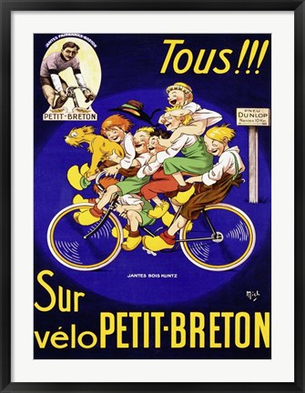 Framed Petit Breton Print
