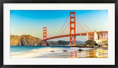 Framed Golden Gate Bridge, San Francisco Print