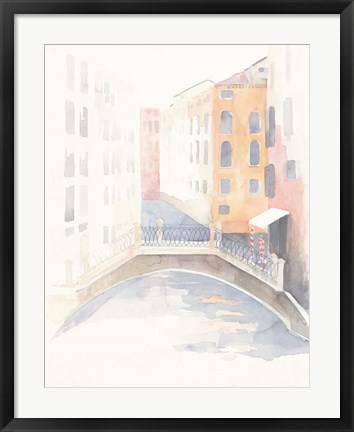 Framed Venice Crosswalk Print