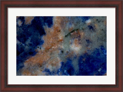 Framed Blue Sodalite Print