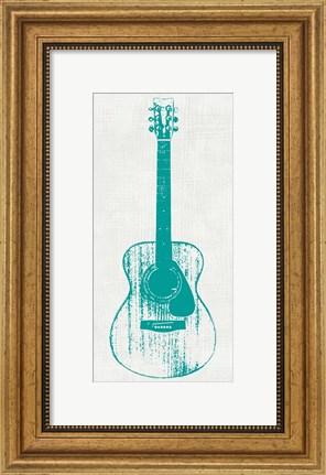 Framed Guitar Collectior I Print