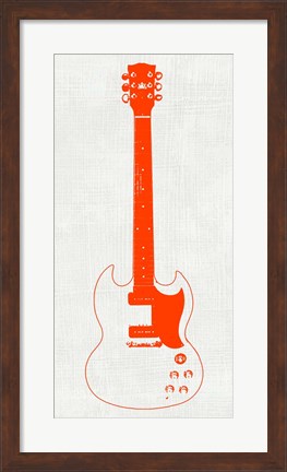 Framed Guitar Collectior III Print