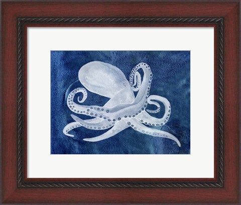 Framed Cephalopod I Print