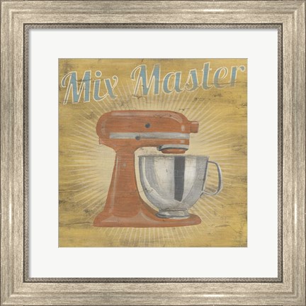 Framed Hip Kitchen III Print