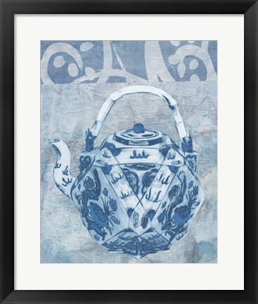 Framed Chinese Teapot  I Print