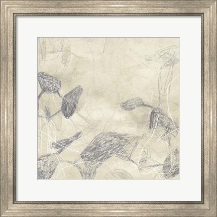 Framed Graphite Inversion II Print