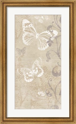 Framed Butterfly Forest II Print