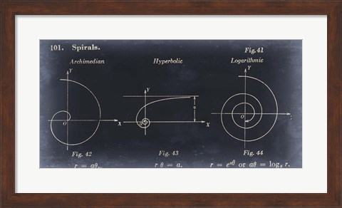 Framed Mathematics III Print