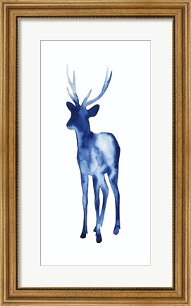 Framed Ink Drop Rusa Deer II Print