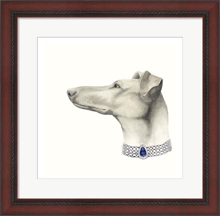 Framed Haute Hounds III Print