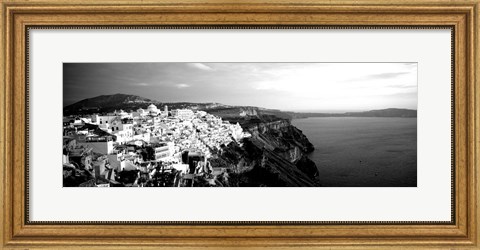 Framed Santorini, Greece Print