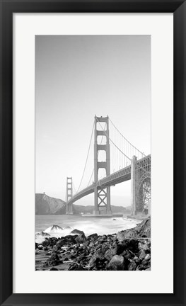 Framed California, San Francisco, Golden Gate Bridge Print