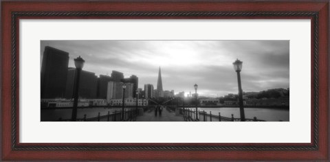 Framed Waterfront San Francisco CA Print