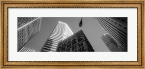 Framed Financial District San Francisco CA Print