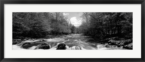 Framed Little Pigeon River, Great Smoky Mountains National Park, Tennessee Print