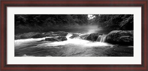 Framed Little Pigeon River, Great Smoky Mountains National Park,North Carolina, Tennessee, Print