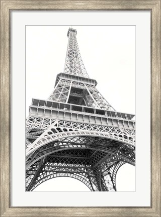 Framed Eiffel up Close Print