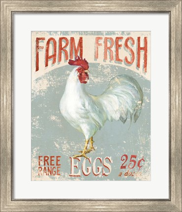 Framed Farm Nostalgia III Print