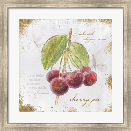 Framed Garden Treasures IV Print