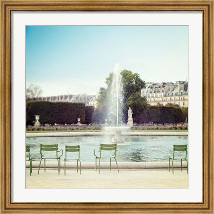 Framed Paris Moments V Print