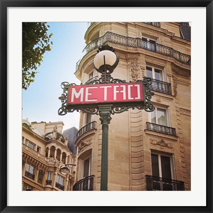 Framed Paris Moments VII Print