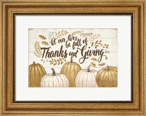 Framed Grateful Season V Print