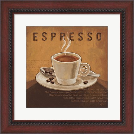 Framed Coffee and Co III Print