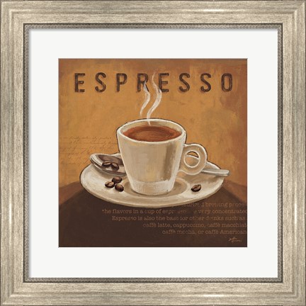 Framed Coffee and Co III Print