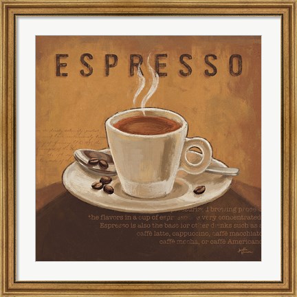 Framed Coffee and Co III Print
