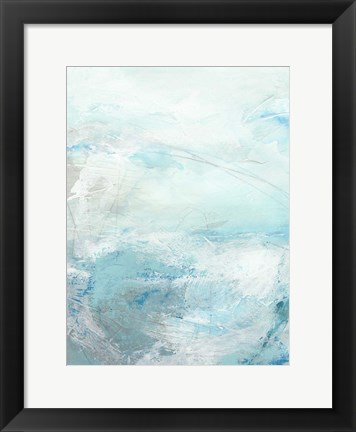 Framed Glass Sea IV Print