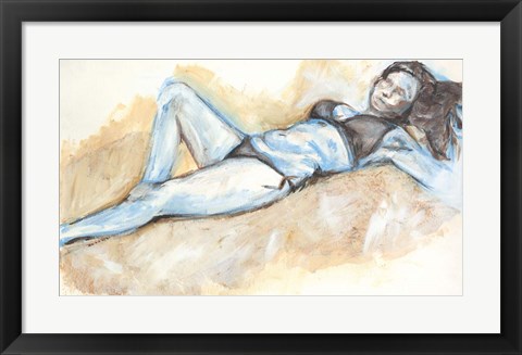 Framed Nude IX Print