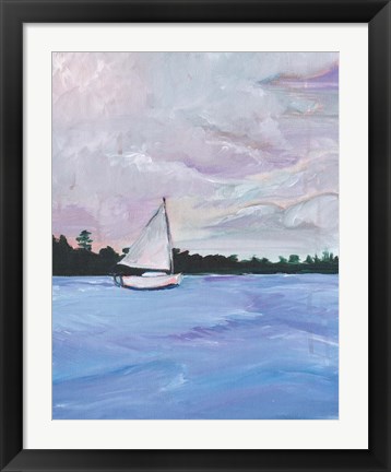 Framed Sailboat Print