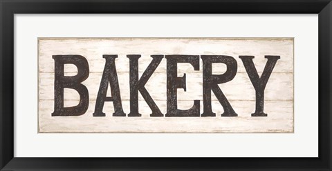 Framed Bakery Print