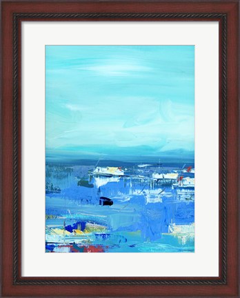 Framed Morning on the Water Print