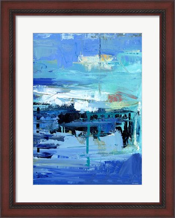 Framed Evening on the Water Print