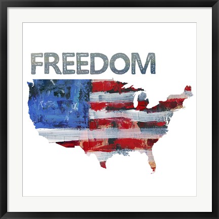 Framed Freedom Print