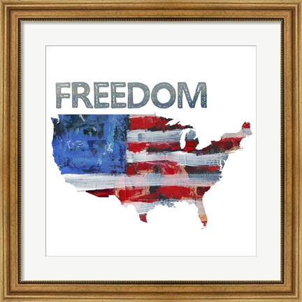 Framed Freedom Print