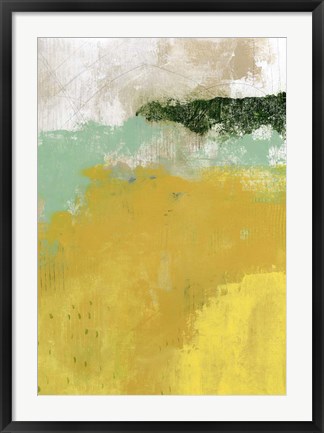 Framed Yellow Field Print