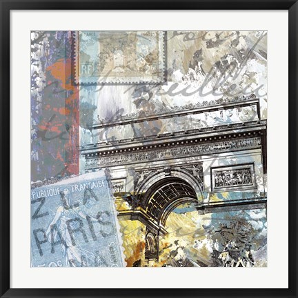 Framed Paris Arc Print