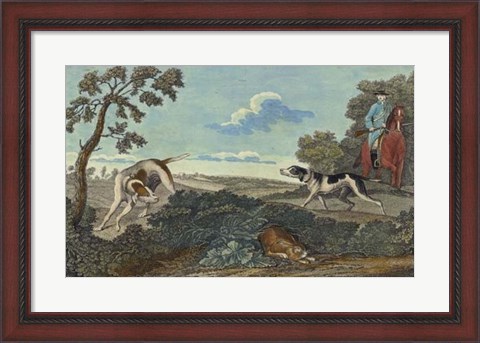 Framed Thrill of the Chase II Print