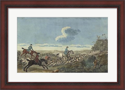 Framed Thrill of the Chase IV Print