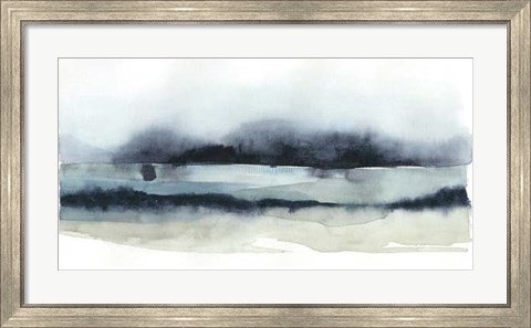 Framed Stormy Sea II Print