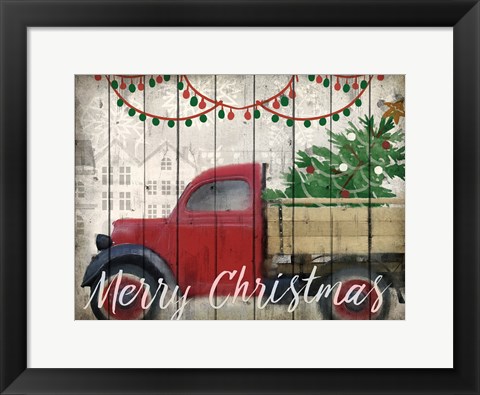 Christmas Delivery Artwork by Kimberly Allen at FramedArt.com